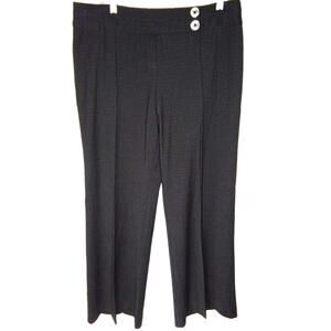 Nanette Lepore Black Lightweight Wide-Leg Wool Trousers (NWOT) - 12